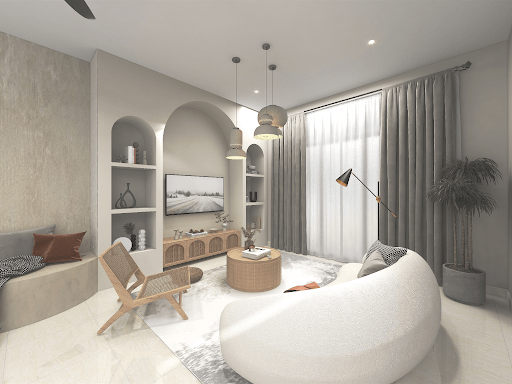 10 Idea Renovasi Ruang Tamu yang Menarik